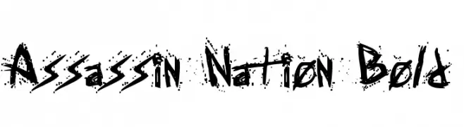Assassin Nation Bold  Descarca Fonturi Gratis