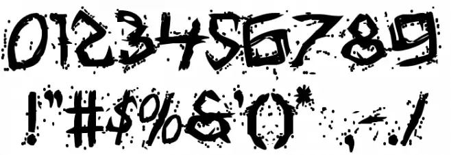 Assassin Nation Extra-Bold Font OTHER CHARS