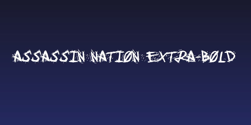 Assassin Nation Extra-Bold Social Header