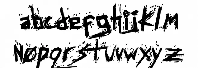 Assassin Nation Extra-Bold Fuentes MINÚSCULAS