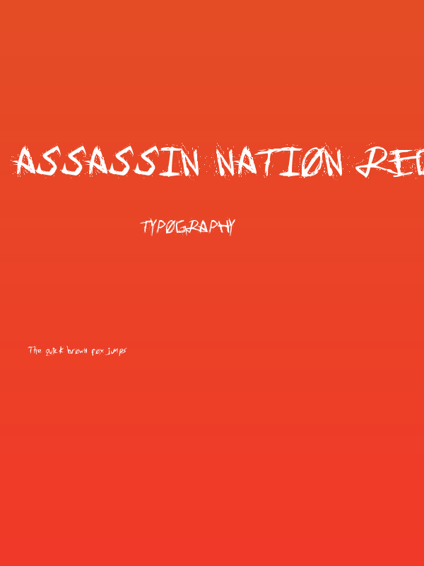 Assassin Nation Regular Poster