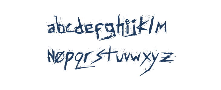 Assassin Nation Regular Lowercase