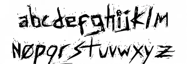 Assassin Nation Regular Schriftart Kleinbuchstaben