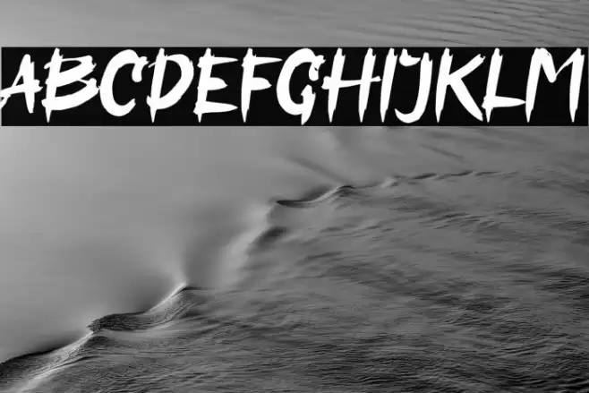 Assassin Ninja Font examples