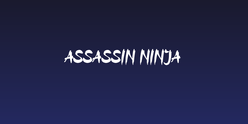 Assassin Ninja Social Header