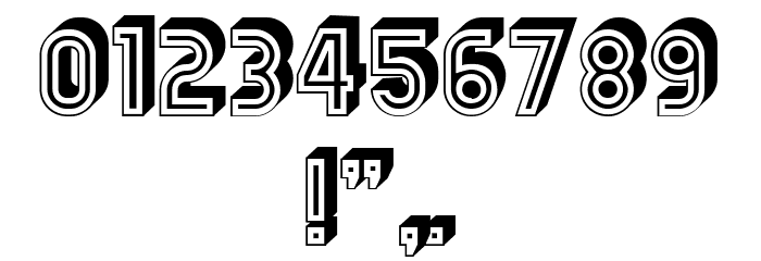Assault Regular Font OTHER CHARS