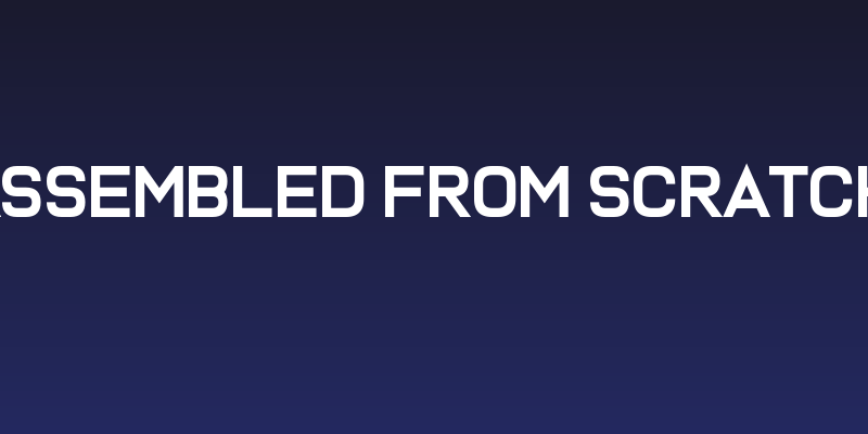 Assembled From Scratch Social Header