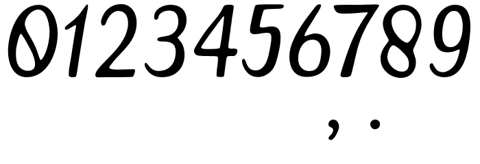AssessmentHandwrittenFREE-Reg Font OTHER CHARS