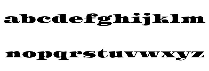 Asset Font LOWERCASE