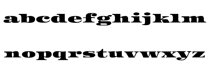 Asset Font LOWERCASE