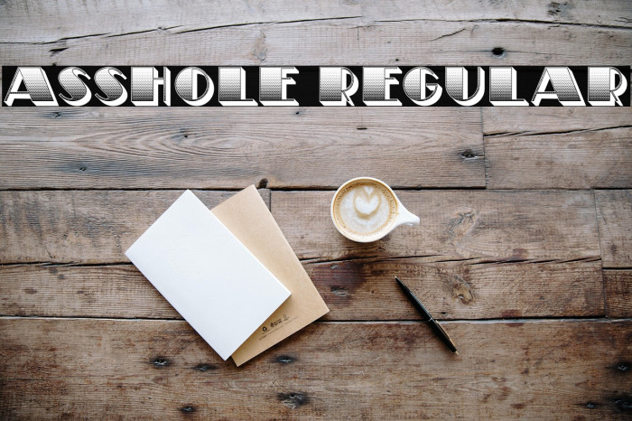 Asshole Regular Example 1