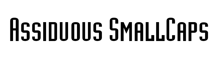 Assiduous SmallCaps Font