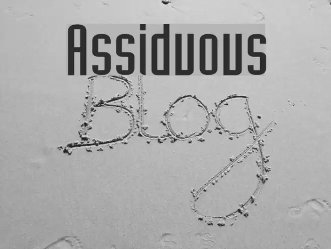 Assiduous Font examples