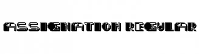 Assignation Regular  Frei Schriftart Herunterladen