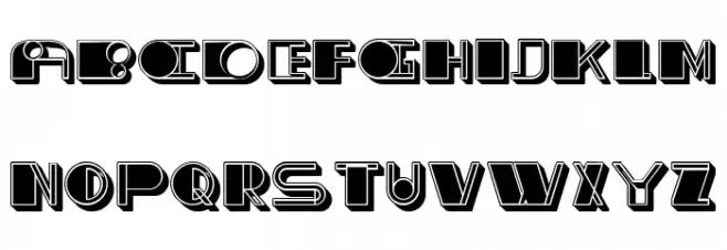 Assignation Regular Шрифта строчной