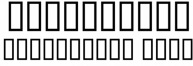 Assimilate フォント その他の文字