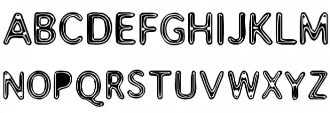Assimilate Шрифта ВЕРХНИЙ