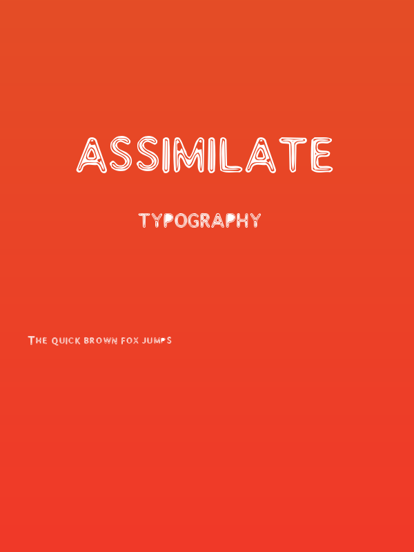 Assimilate Poster