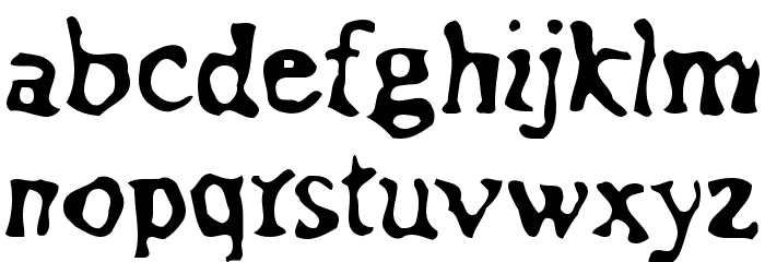 Assimilation Font LOWERCASE
