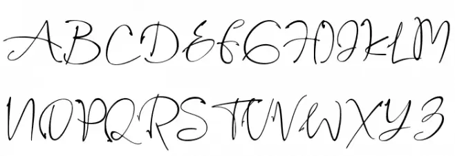 Assinatura Schriftart Groß
