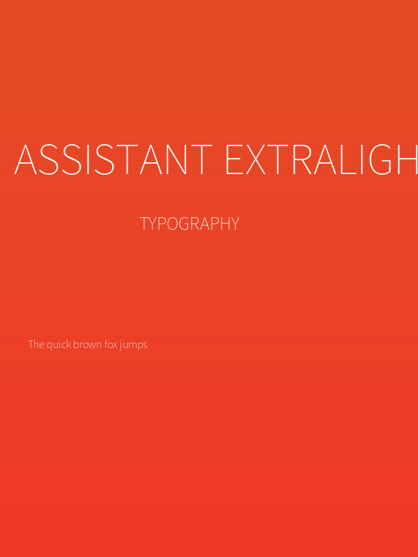 Assistant ExtraLight Poster