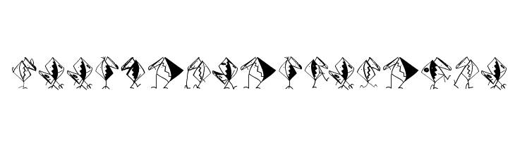 AssociationsBirds Font