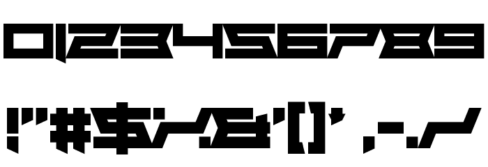 Assvssin Font OTHER CHARS