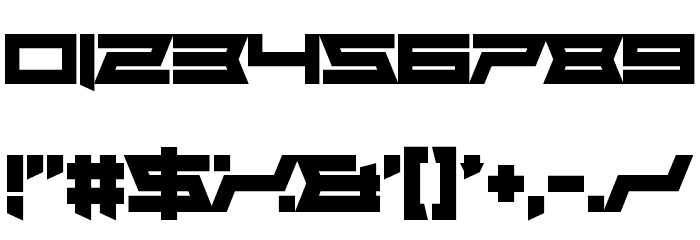 Assvssin Font OTHER CHARS