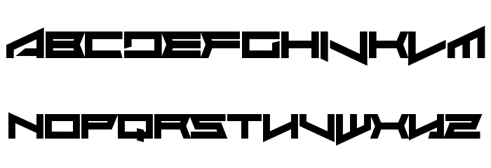Assvssin Font LOWERCASE