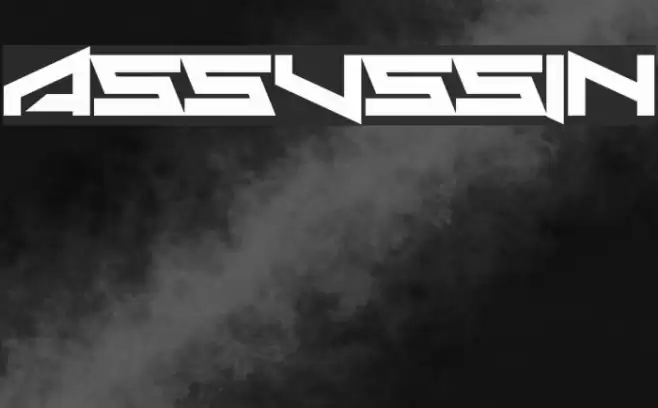 Assvssin Font examples