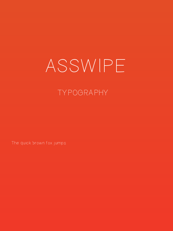 Asswipe Poster