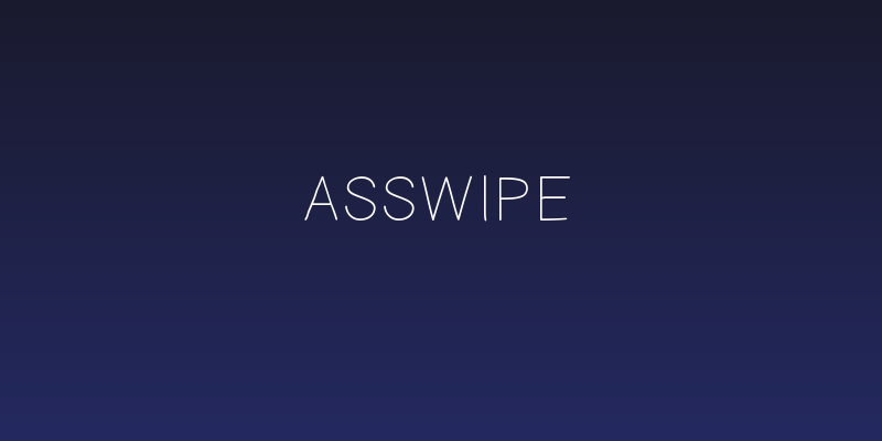 Asswipe Social Header