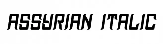Assyrian Italic 