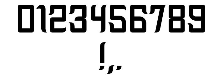 Assyrian Regular Font OTHER CHARS