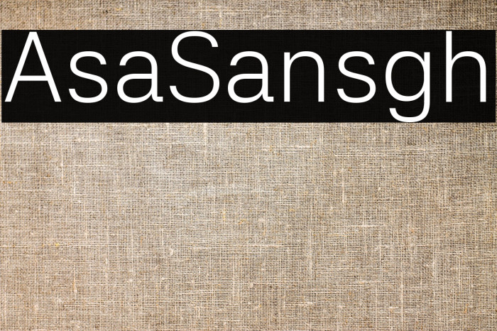 Asta Sans Light Example 2