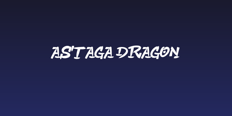 Astaga Dragon Social Header
