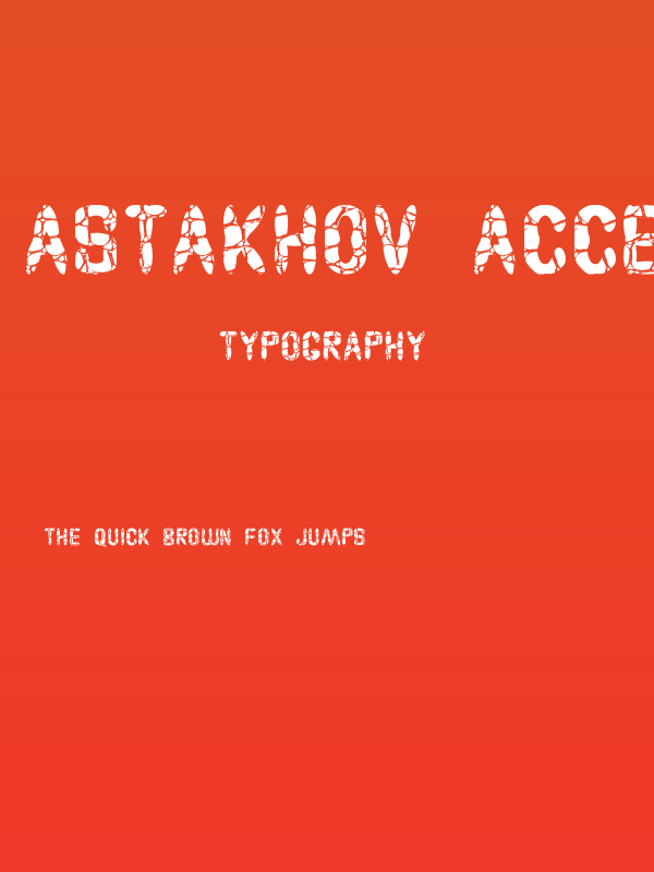 Astakhov Access Degree A Sk Poster