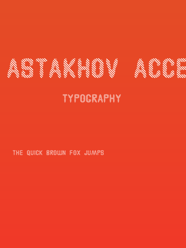 Astakhov Access Degree ADL Poster