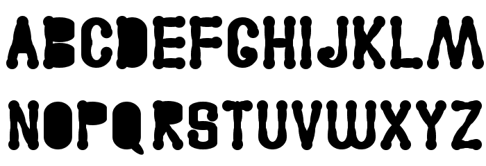 Astakhov Access Degree AF Serif Font LOWERCASE