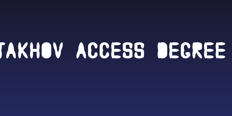 Astakhov Access Degree AF Social Header