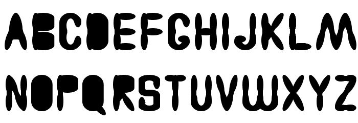 Astakhov Access Degree AF Font LOWERCASE