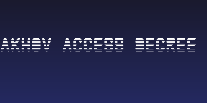 Astakhov Access Degree ALF Social Header