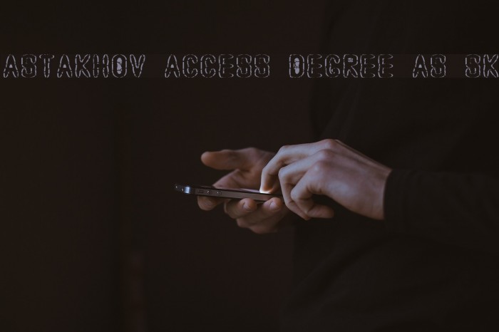 Astakhov Access Degree AS Sk Font examples