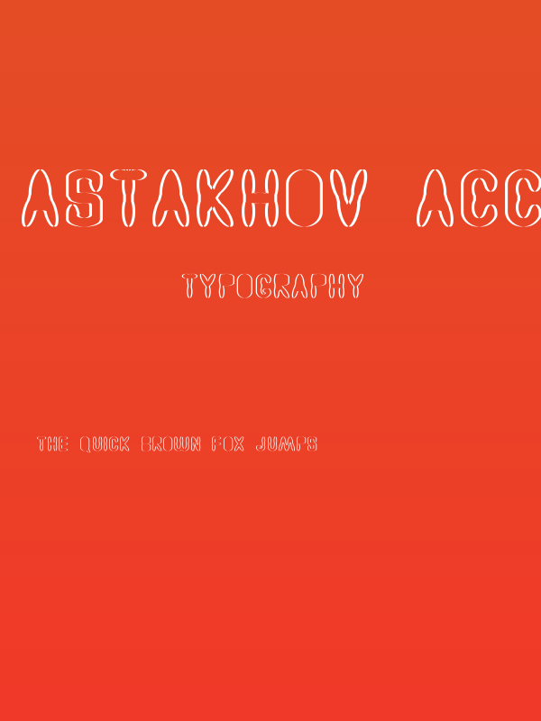 Astakhov Access Degree ASF Poster