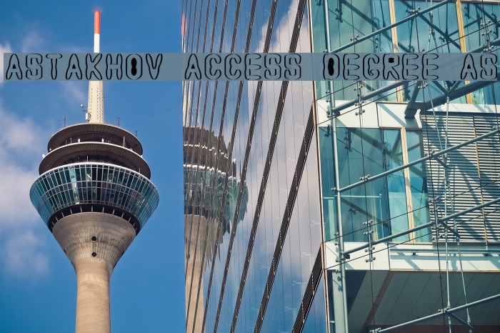 Astakhov Access Degree AS Example 1