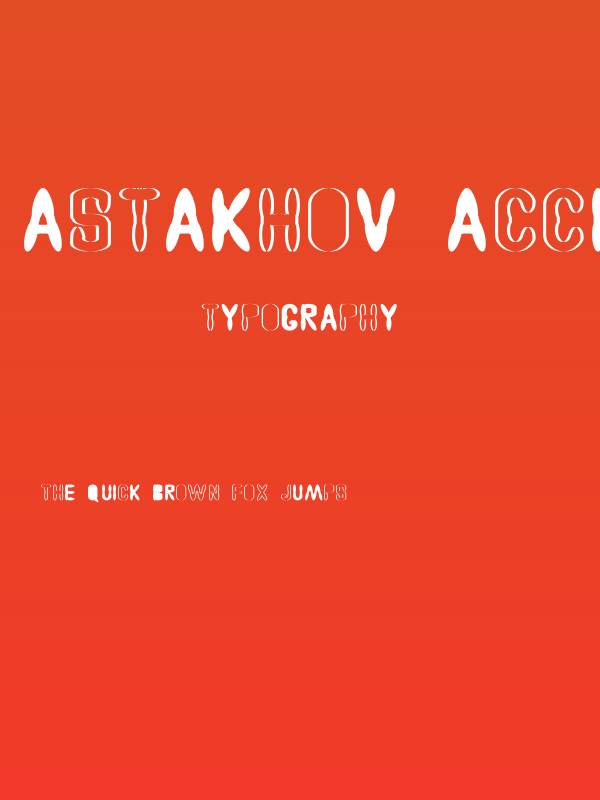 Astakhov Access Degree Chaos Poster