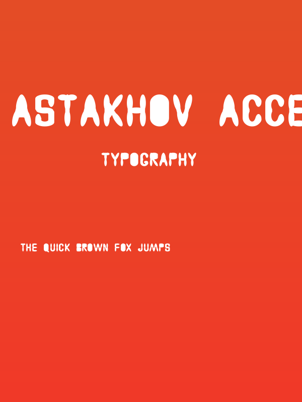 Astakhov Access Degree F Poster