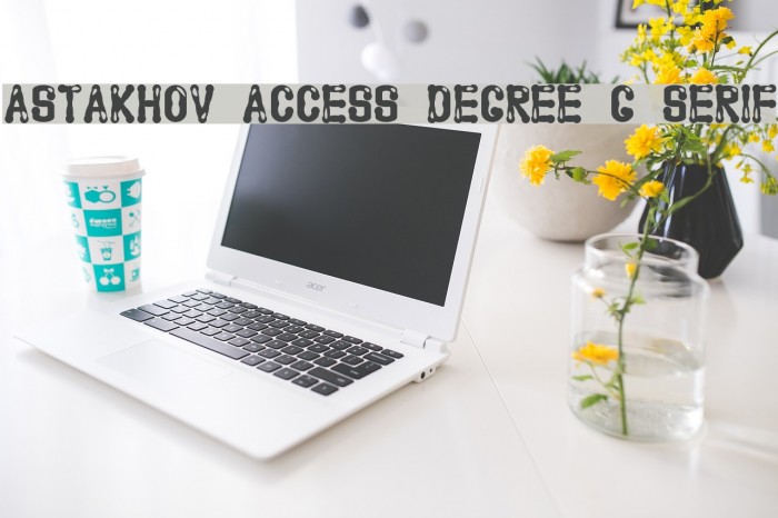 Astakhov Access Degree G Serif Font examples