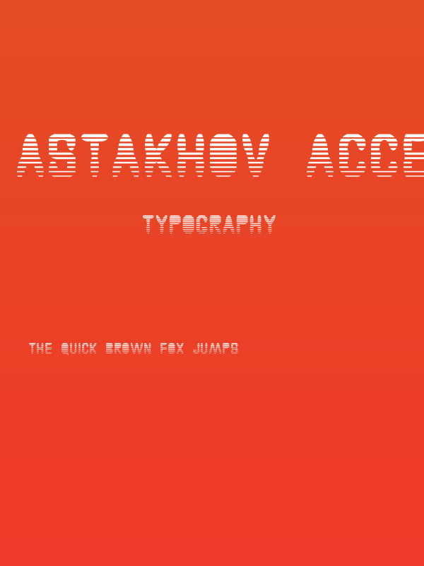 Astakhov Access Degree LF Poster