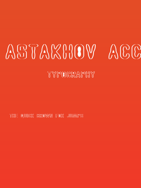 Astakhov Access Degree S Poster